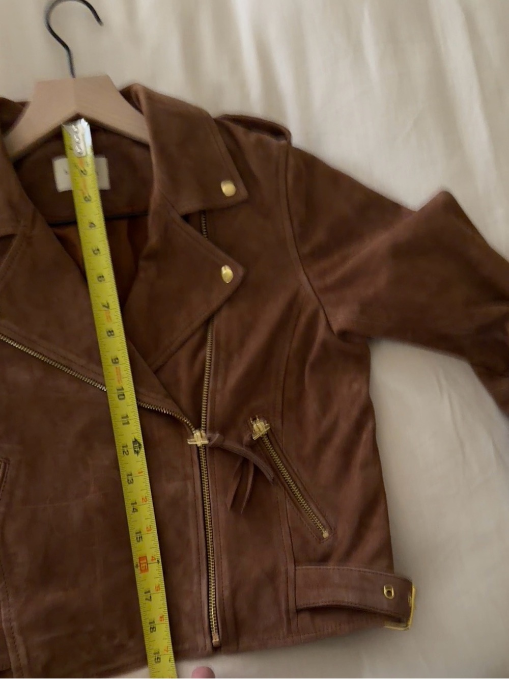 Sezane Zig Suede Jacket US 6, FR 38 - Picture 6 of 8